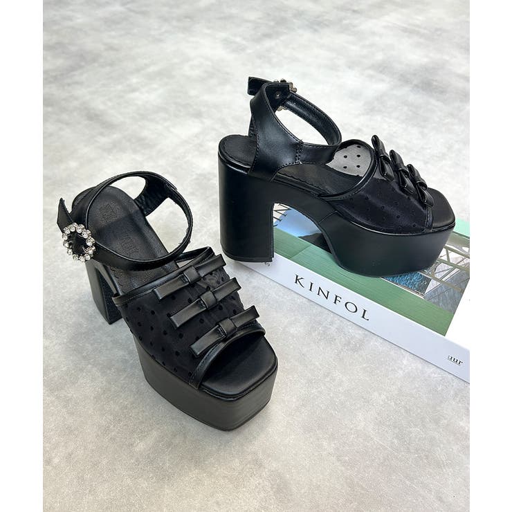 厚底 プラットフォーム ドットチュール | DEMETER | 詳細画像4 