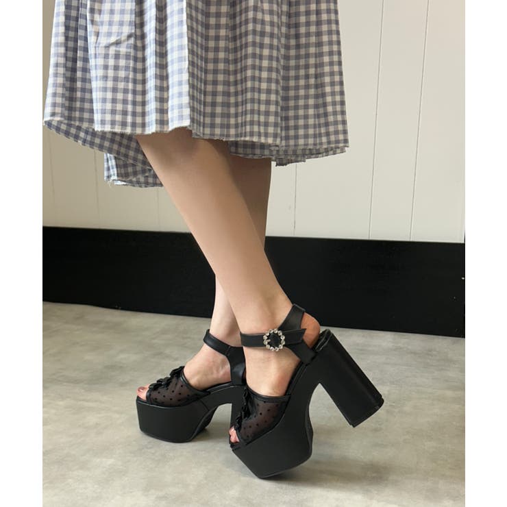 【25年春夏新作】厚底 プラットフォーム ドットチュール | DEMETER | 詳細画像43 