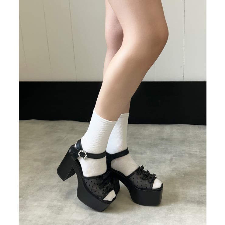 【25年春夏新作】厚底 プラットフォーム ドットチュール | DEMETER | 詳細画像48 