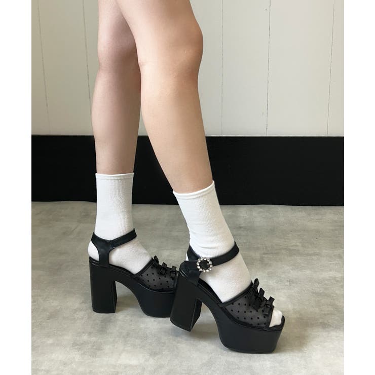 【25年春夏新作】厚底 プラットフォーム ドットチュール | DEMETER | 詳細画像49 