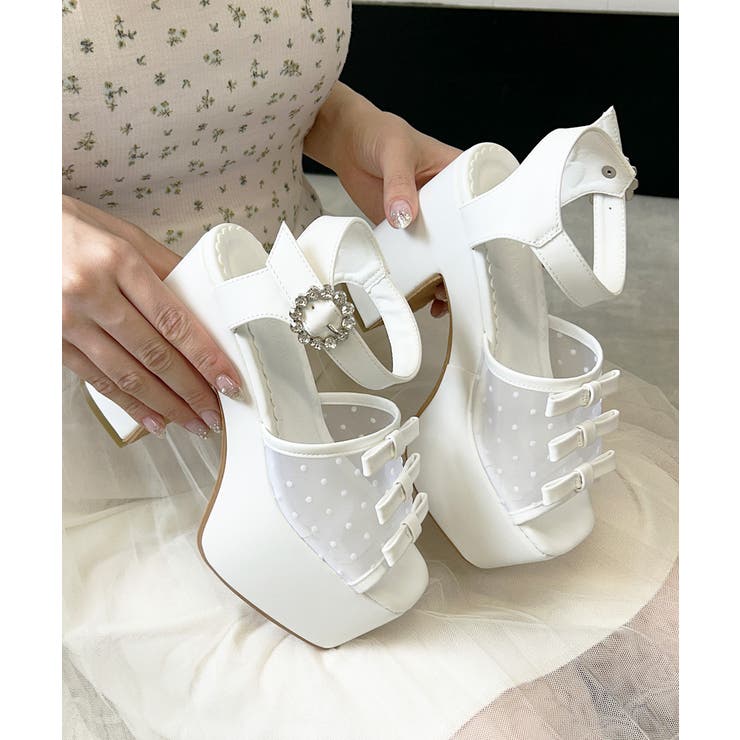 【25年春夏新作】厚底 プラットフォーム ドットチュール | DEMETER | 詳細画像53 