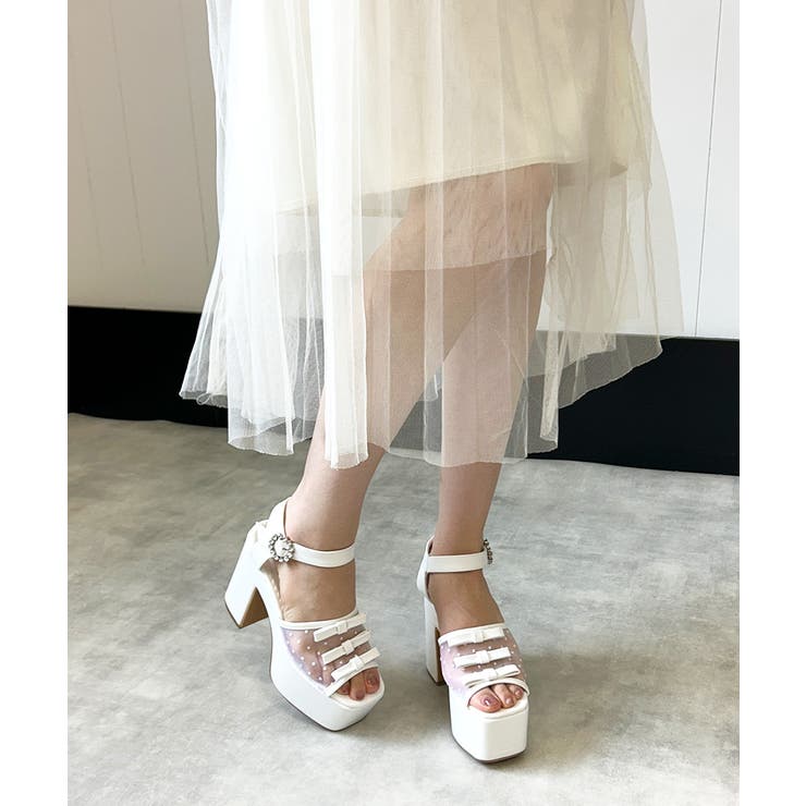 【25年春夏新作】厚底 プラットフォーム ドットチュール | DEMETER | 詳細画像56 