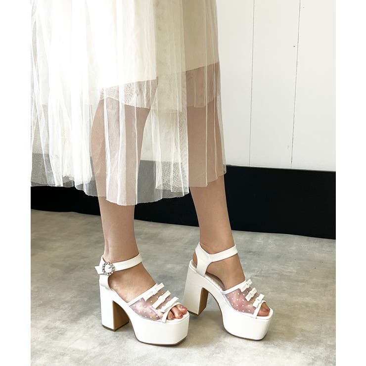 【25年春夏新作】厚底 プラットフォーム ドットチュール | DEMETER | 詳細画像58 