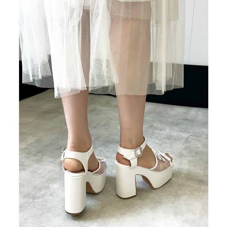 【25年春夏新作】厚底 プラットフォーム ドットチュール | DEMETER | 詳細画像59 