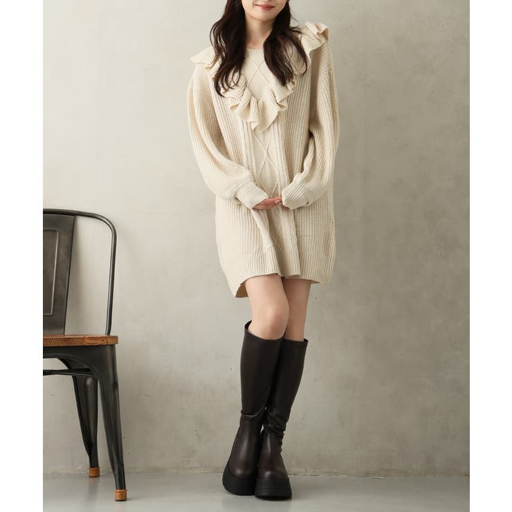 【25年秋冬新作】厚底 トリプルソール ストレッチ ロングブーツ | DEMETER | 詳細画像40 