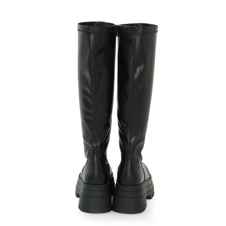 【25年秋冬新作】厚底 トリプルソール ストレッチ ロングブーツ | DEMETER | 詳細画像46 