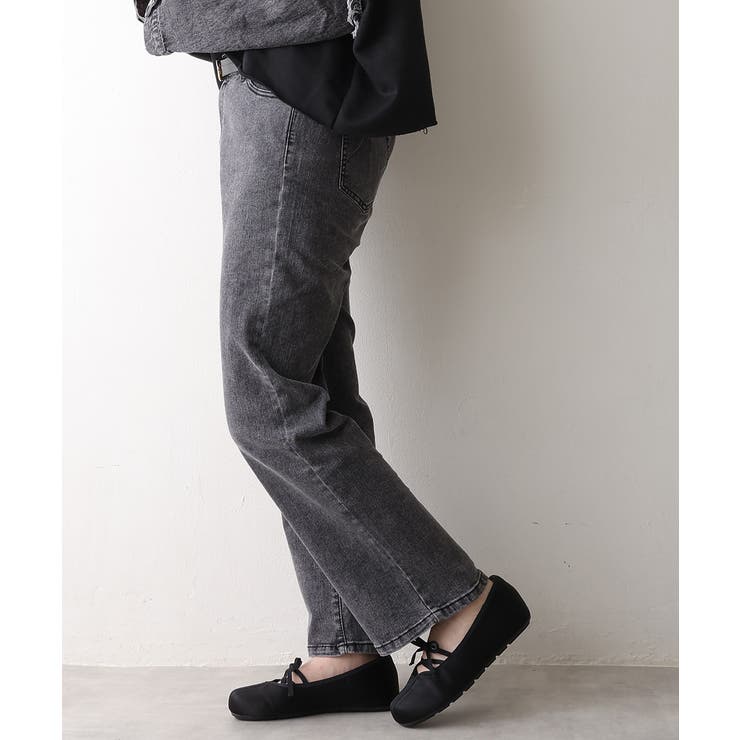 【25年秋冬新作】レースアップリボン フラット バレエパンプス | DEMETER | 詳細画像11 