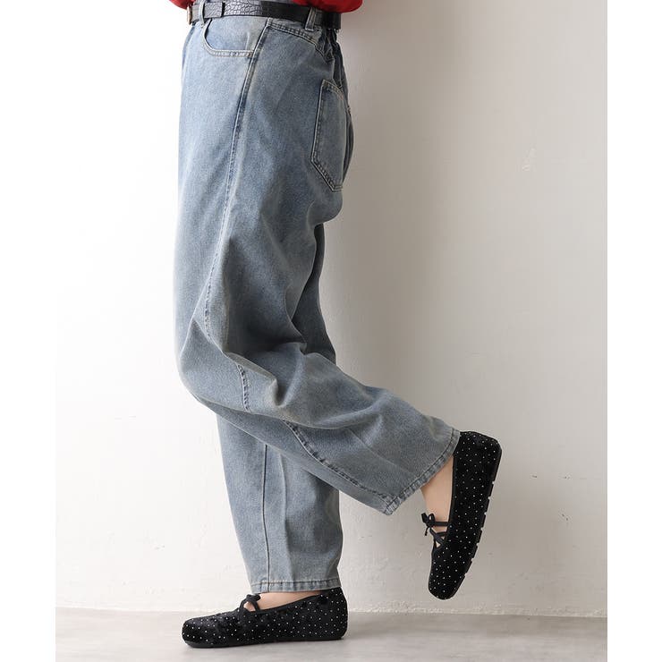 【25年秋冬新作】レースアップリボン フラット バレエパンプス | DEMETER | 詳細画像20 