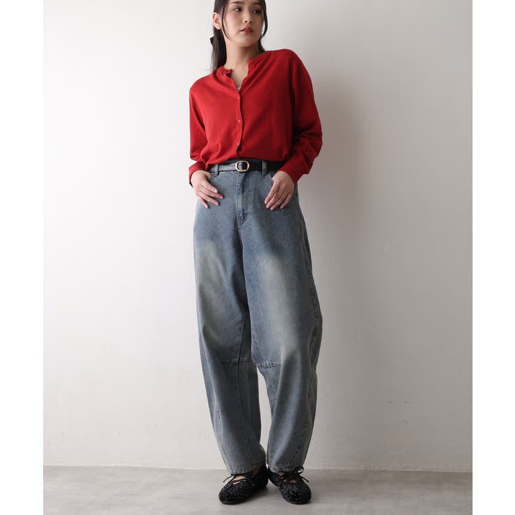 【25年秋冬新作】レースアップリボン フラット バレエパンプス | DEMETER | 詳細画像23 