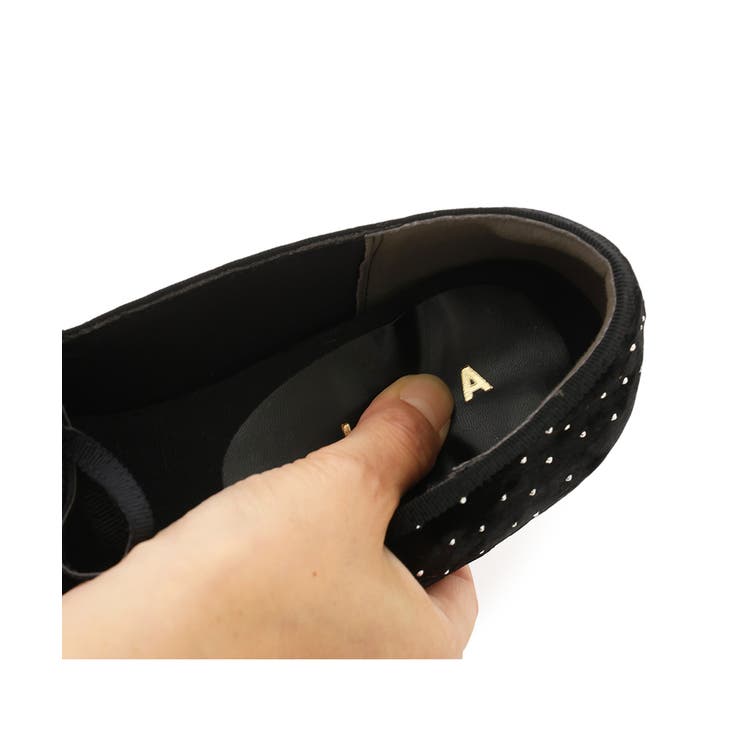 【25年秋冬新作】レースアップリボン フラット バレエパンプス | DEMETER | 詳細画像44 