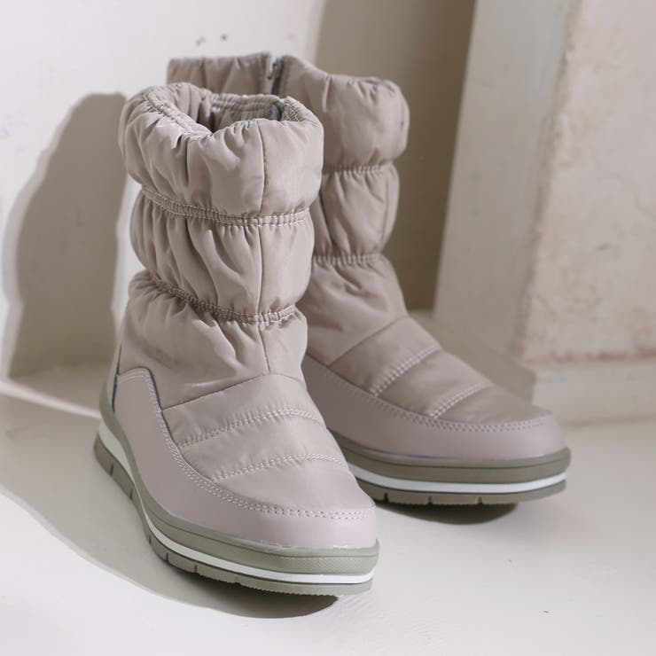 【24年秋冬再販】撥水・防水仕様 スノーブーツ ダウンブーツ | DEMETER | 詳細画像9 