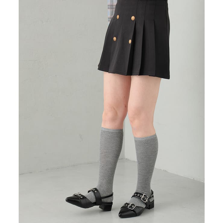 【26年春夏再販】ポインテッドトゥ バックルベルト ストラップパンプス | DEMETER | 詳細画像10 