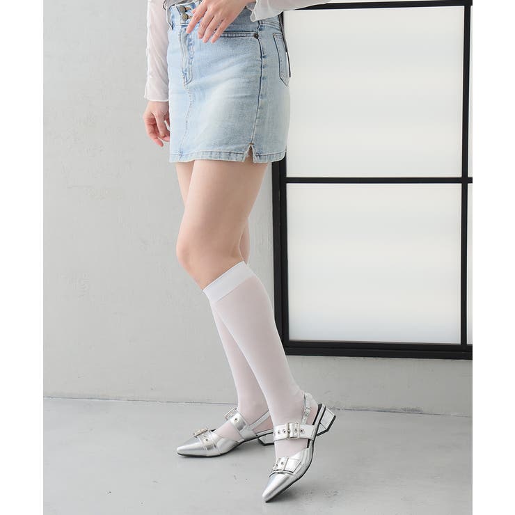 【26年春夏再販】ポインテッドトゥ バックルベルト ストラップパンプス | DEMETER | 詳細画像23 