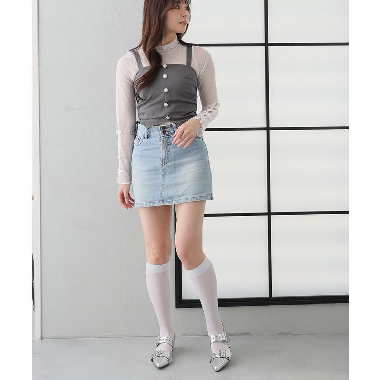 【26年春夏再販】ポインテッドトゥ バックルベルト ストラップパンプス | DEMETER | 詳細画像24 