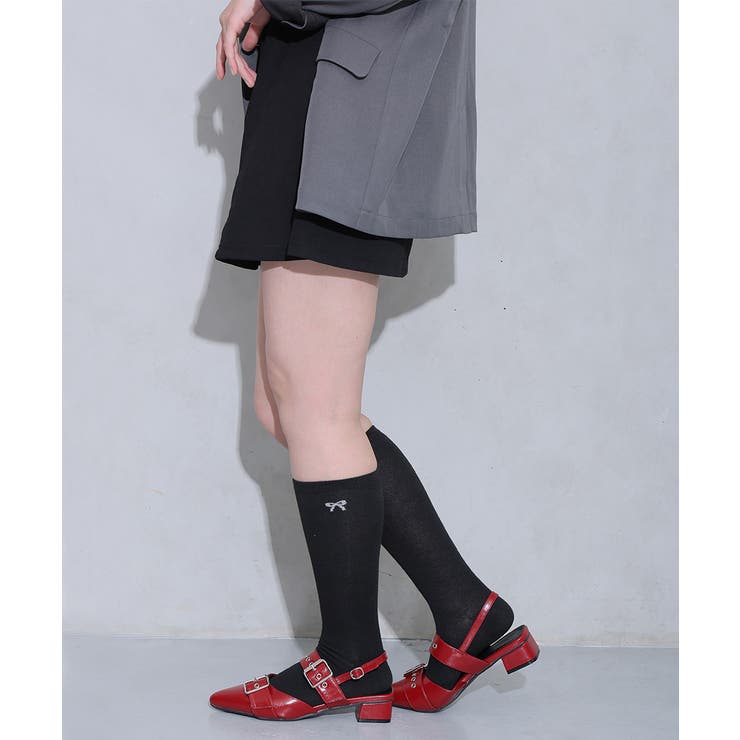 【26年春夏再販】ポインテッドトゥ バックルベルト ストラップパンプス | DEMETER | 詳細画像35 