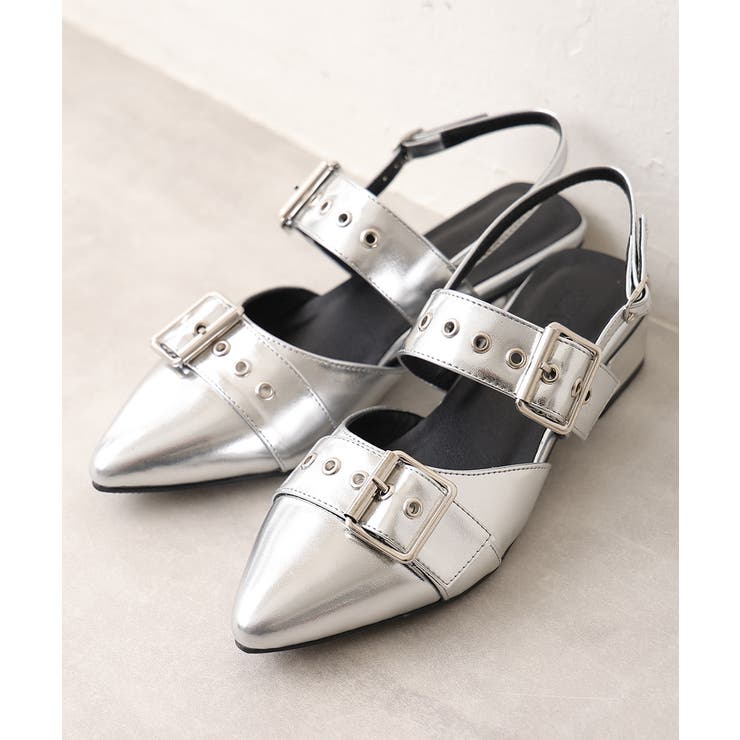 【26年春夏再販】ポインテッドトゥ バックルベルト ストラップパンプス | DEMETER | 詳細画像82 