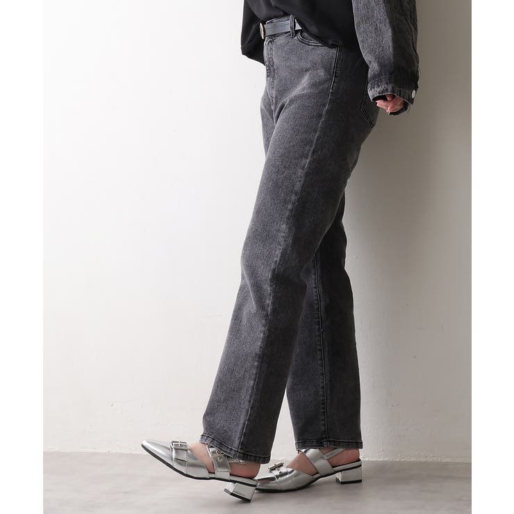 【26年春夏再販】ポインテッドトゥ バックルベルト ストラップパンプス | DEMETER | 詳細画像87 