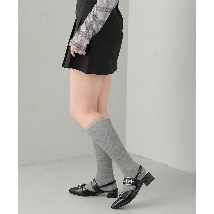 【26年春夏再販】ポインテッドトゥ バックルベルト ストラップパンプス | DEMETER | 詳細画像9 