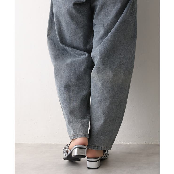 【25年秋冬新作】ポインテッドトゥ クロスデザイン ストラップパンプス | DEMETER | 詳細画像19 