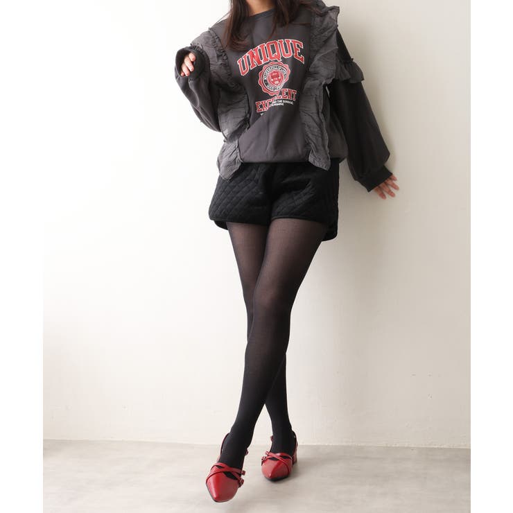 【25年秋冬新作】ポインテッドトゥ クロスデザイン ストラップパンプス | DEMETER | 詳細画像38 