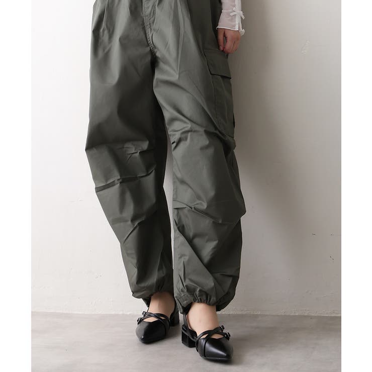 【25年秋冬新作】ポインテッドトゥ クロスデザイン ストラップパンプス | DEMETER | 詳細画像7 