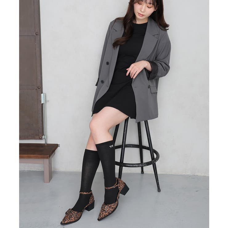 【26年春夏新作】ポインテッドトゥ アンクルストラップ セパレートパンプス | DEMETER | 詳細画像30 