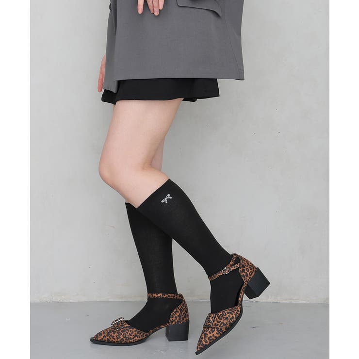 【26年春夏新作】ポインテッドトゥ アンクルストラップ セパレートパンプス | DEMETER | 詳細画像32 