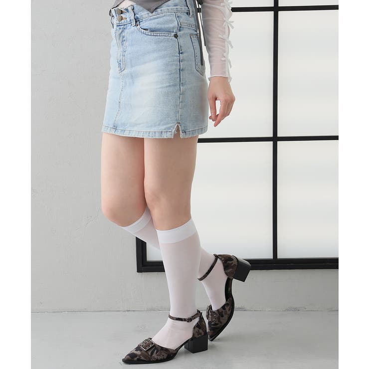 【26年春夏新作】ポインテッドトゥ アンクルストラップ セパレートパンプス | DEMETER | 詳細画像45 