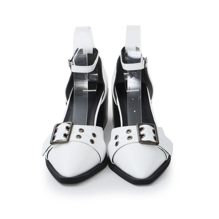 【26年春夏新作】ポインテッドトゥ アンクルストラップ セパレートパンプス | DEMETER | 詳細画像52 