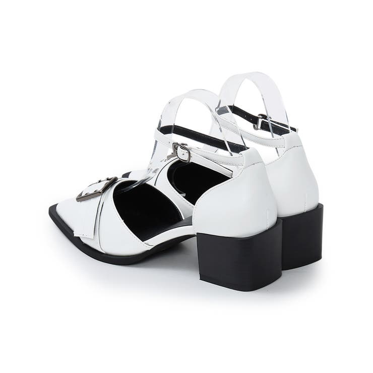 【26年春夏新作】ポインテッドトゥ アンクルストラップ セパレートパンプス | DEMETER | 詳細画像54 