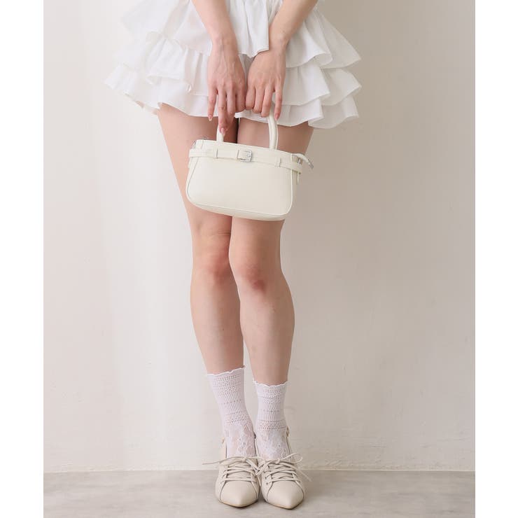 【26年春夏新作】ポインテッドトゥ レースアップ バックストラップ パンプス | DEMETER | 詳細画像22 