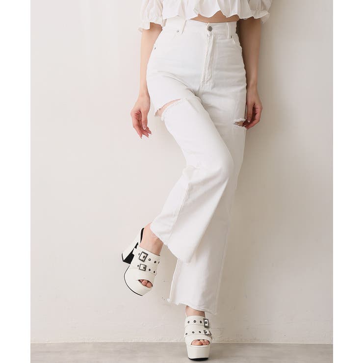 【26年春夏新作】厚底太ヒール オープントゥ バックルダブルベルト | DEMETER | 詳細画像27 