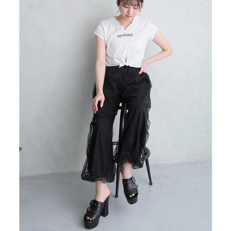 【26年春夏新作】厚底太ヒール オープントゥ バックルダブルベルト | DEMETER | 詳細画像35 