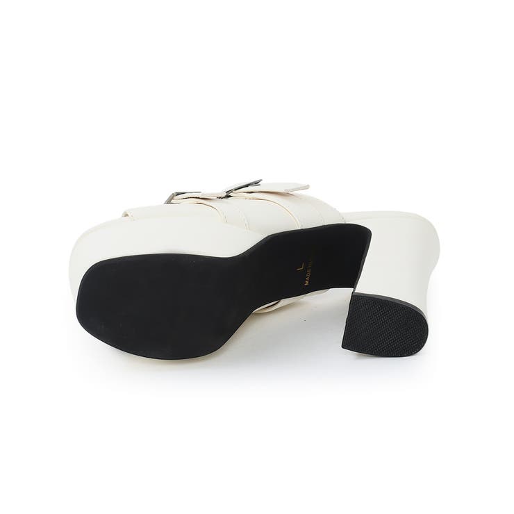 【26年春夏新作】厚底太ヒール オープントゥ バックルダブルベルト | DEMETER | 詳細画像60 