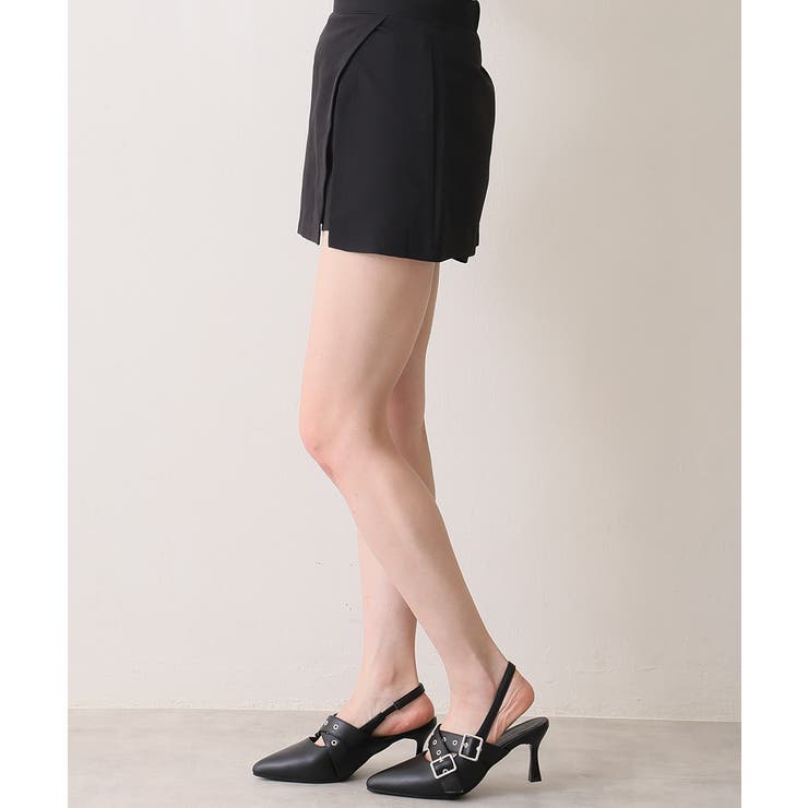 【26年春夏新作】ポインテッドトゥ クロスベルト バックストラップ パンプス | DEMETER | 詳細画像15 