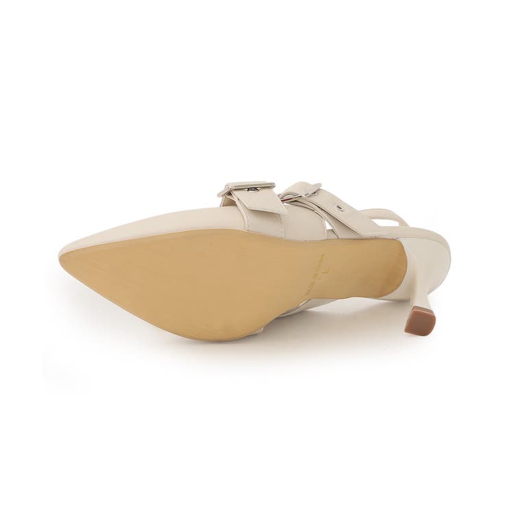 【26年春夏新作】ポインテッドトゥ クロスベルト バックストラップ パンプス | DEMETER | 詳細画像38 