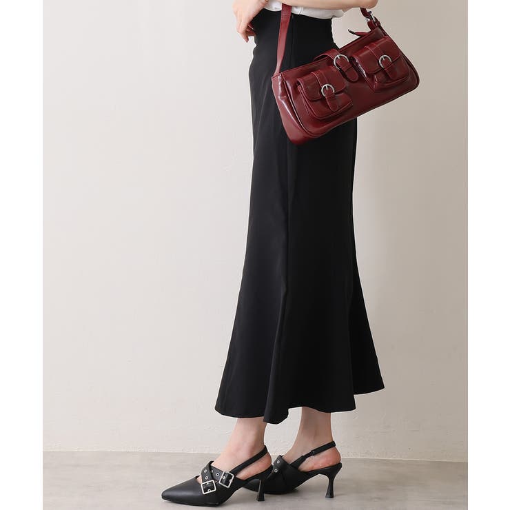 【26年春夏新作】ポインテッドトゥ クロスベルト バックストラップ パンプス | DEMETER | 詳細画像8 