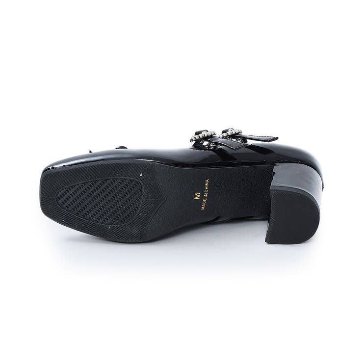 【26年春夏新作】スクエアトゥ ビジューバックル リボンパンプス | DEMETER | 詳細画像22 