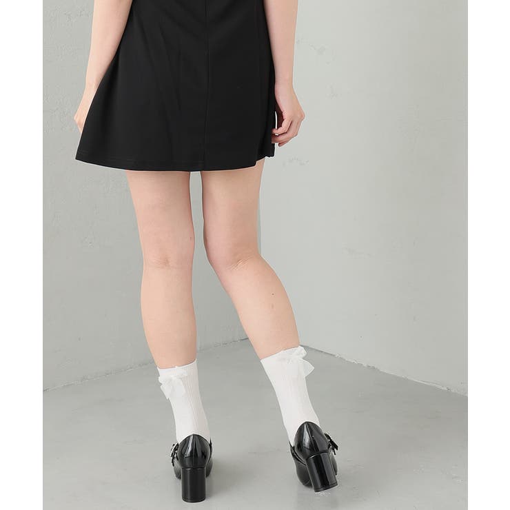 【26年春夏新作】スクエアトゥ ビジューバックル リボンパンプス | DEMETER | 詳細画像9 