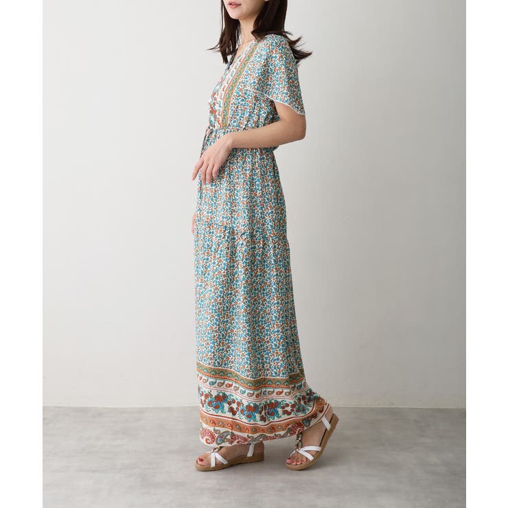 【25年春夏新作】エスニック調 ゴールドパーツ リゾートサンダル | DEMETER | 詳細画像27 