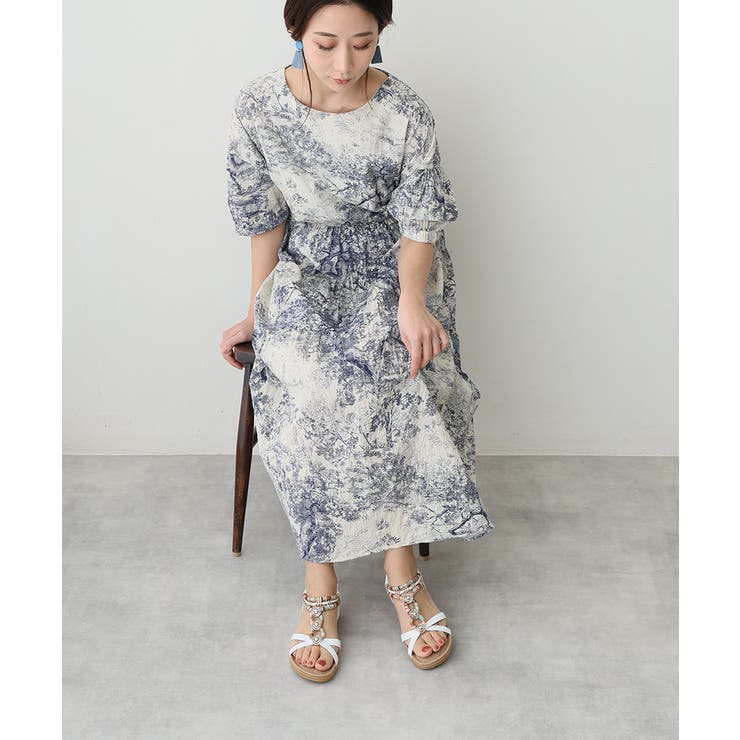 【25年春夏新作】エスニック調 ゴールドパーツ リゾートサンダル | DEMETER | 詳細画像29 