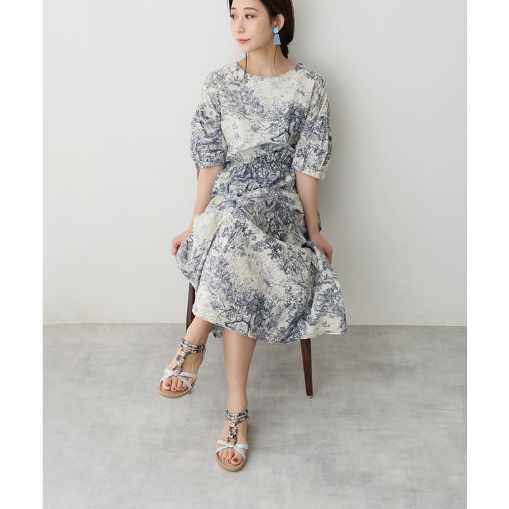 【25年春夏新作】エスニック調 ゴールドパーツ リゾートサンダル | DEMETER | 詳細画像47 