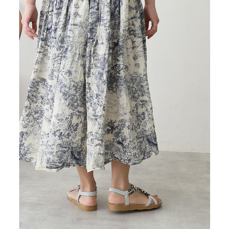 【25年春夏新作】エスニック調 ゴールドパーツ リゾートサンダル | DEMETER | 詳細画像51 