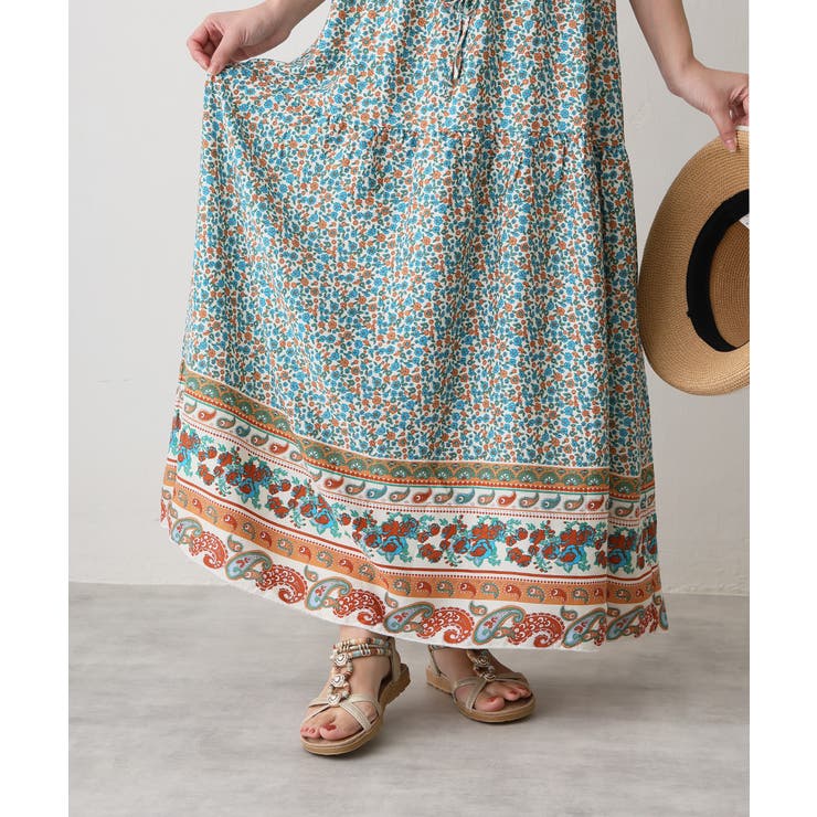 【25年春夏新作】エスニック調 ゴールドパーツ リゾートサンダル | DEMETER | 詳細画像63 