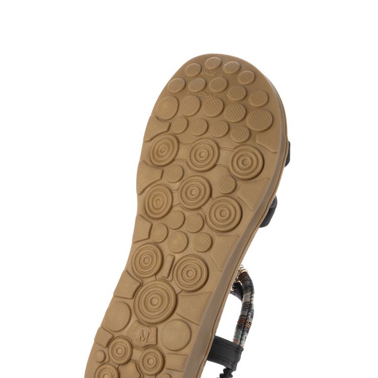 【25年春夏新作】エスニック調 ゴールドパーツ リゾートサンダル | DEMETER | 詳細画像81 