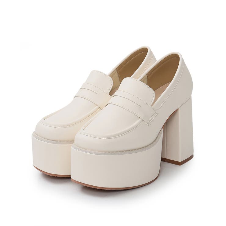 【26年春夏新作】厚底 プラットフォーム ローファーパンプス | DEMETER | 詳細画像25 