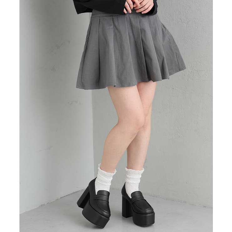 【26年春夏新作】厚底 プラットフォーム ローファーパンプス | DEMETER | 詳細画像7 