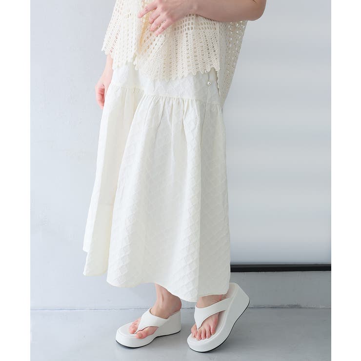 【26年春夏新作】厚底 ウェッジソール トングサンダル | DEMETER | 詳細画像38 