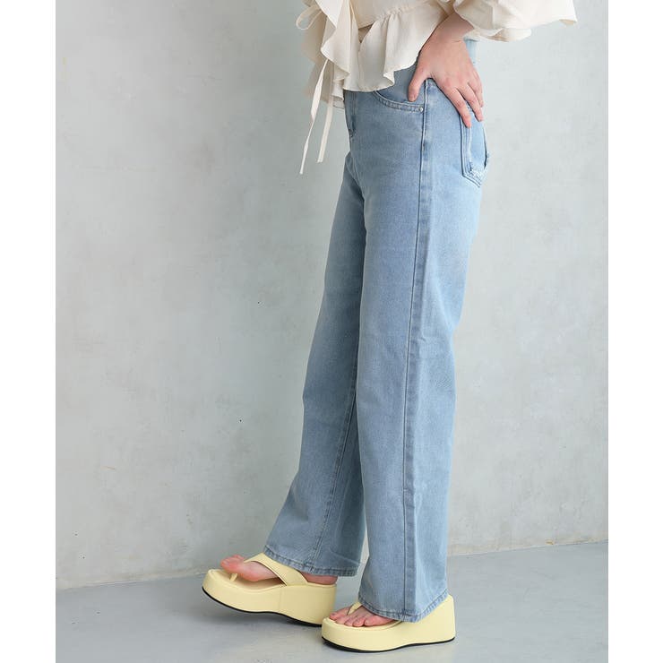 【26年春夏新作】厚底 ウェッジソール トングサンダル | DEMETER | 詳細画像47 