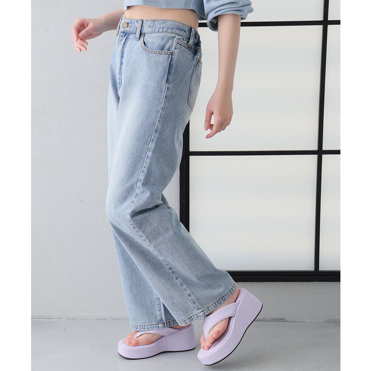 【26年春夏新作】厚底 ウェッジソール トングサンダル | DEMETER | 詳細画像55 